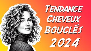 Tendance des cheveux bouclés 2024 [upl. by Hazlett859]