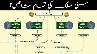 Branches of Sunni Islam  Different Sects in Sunnism  The infotainment channel [upl. by Antsirhc190]