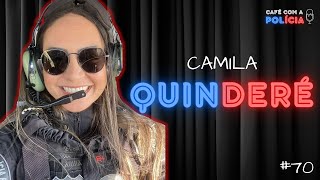 AGENTE CAMILA QUINDERÉ POLÍCIA PENAL DF  Café com a Polícia 70 [upl. by Jonina]