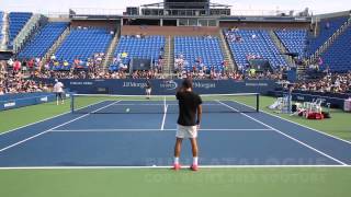 Roger Federer  Stanislas Wawrinka 2013 7  7 [upl. by Nyleikcaj583]