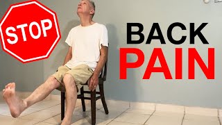 Sciatica Exercises for Seniors  STOP BACK PAIN [upl. by Rezeile]