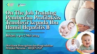 OJT Pemberian Profilaksis antivirus Tenofovir pada Ibu Hamil Hari Ke 2 [upl. by Anekahs]