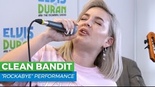 Clean Bandit  quotRockabyequot Live  Elvis Duran Live [upl. by Petes]