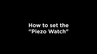 Setting your Stauer Piezo Watch [upl. by Rogovy]