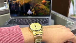 Tissot PRX Gold 40mm unboxing [upl. by Ettolrahs]