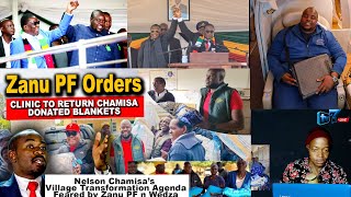 They Fear Chamisa Projects Zanu PF Order Clinic Return Donated Blankets Wicknell Chivayo Hacked [upl. by Anelac]