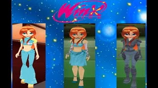 Winx Club PC Game Alpha Bloom Model Gameplay [upl. by Adialeda]