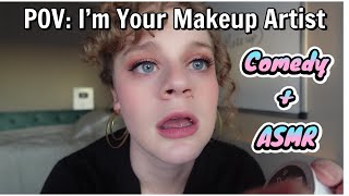 Doing Your Makeup for Prom ASMR  Comedy [upl. by Hodess835]