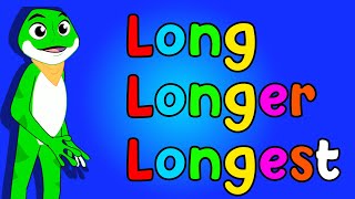 🎵 Long Longer Longest Fun amp Educational Kids Song Learn with Laughter 😂 [upl. by Terris]