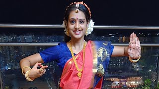 Aaigiri Nandini  Navratri  Bharatnatyam dance Classical dance  Mahishasur mardini HappyNavratra [upl. by Tom104]