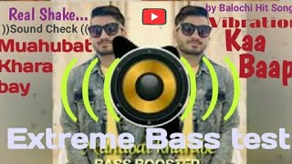 Muhubat Kharab E Balochi New Omani Hit Remix Song 2020 Tabish Hussainbass Boasted [upl. by Gunnar]