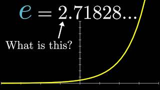 Whats so special about Eulers number e  Chapter 5 Essence of calculus [upl. by Theona]