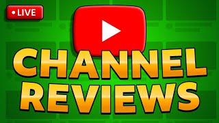 How to Get More Subscribers on YouTube  FREE LIVE CHANNEL REVIEWS [upl. by Orat360]