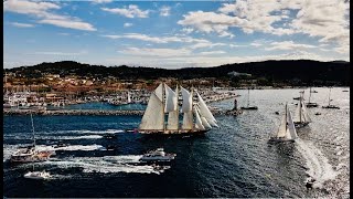 Les voiles des StTropez 2024 avec Jane Birkin [upl. by Elletsyrc]