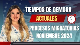 CUANTO ESTAN DEMORANDO LOS PROCESOS MIGRATORIOS [upl. by Whetstone508]