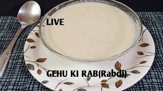 chliye bnate hai live Rajasthani special gehu ki rab rabdiRajasthani live stream [upl. by Vala]