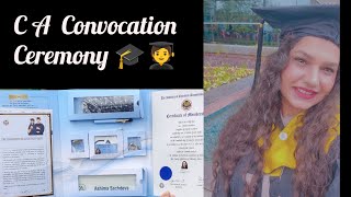 CA Convocation  Delhi 2023  Convocation Kit Unboxing  CA Ashima Sachdeva 🧑🏻‍🎓 [upl. by Goldin]