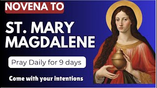 Novena to Saint Mary Magdalene 2024 Saint Mary Magdalene Novena 2024 [upl. by Saundra]