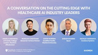 AIMI24  Panel 1 A Conversation on the Cutting Edge with Healthcare AI Industry Leaders [upl. by Lassiter]