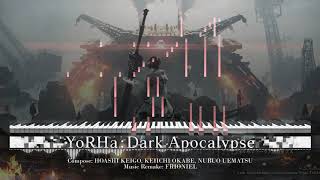 【FF14xNieR】YoRHa Dark Apocalypse 【Piano Duet Cover】 [upl. by Earized]