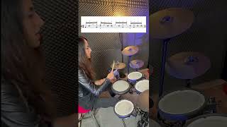 Paradiddle Groove 🥁 paradiddlegroove paradiddles paradiddle [upl. by Cortney]