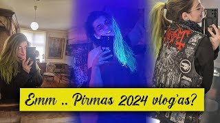 Emm  Pirmas 2024 vlogas [upl. by Enrobyalc546]