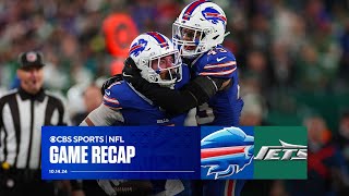 Greg Zuerleins kicking woes help Bills EDGE Jets on MNF stay atop AFC East  Grade amp Reaction [upl. by Adroj]