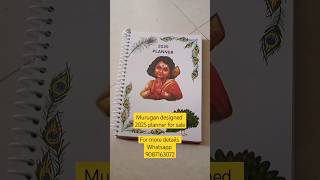 2025 planner for sale Whatsapp  9087163072 murugaplanner planner2025 muruga shorts [upl. by Mimajneb872]