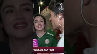 A los hinchas mexicanos no les importó el alto precio de la cerveza en Qatar😂🔥 QatarEnDirectoCHV [upl. by Aianat223]