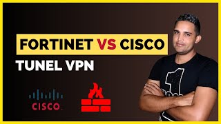 FORTINET vs CISCO Aprende a Configurar VPN IPsec Red privada Virtual FortiClient [upl. by Shanahan732]