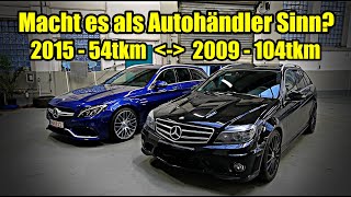 NEUEREN C63 AMG gegen einen ÄLTEREN C63 AMG als Händler tauschen [upl. by Idisahc358]