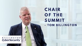 Interview with Tom Billington Chair of the Billington CyberSecurity Summit [upl. by Marigold759]