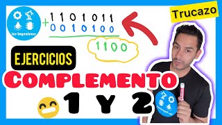 ✅COMPLEMENTOS a 1 y a 2 SISTEMA BINARIO 𝙎𝙪𝙥𝙚𝙧 𝙏𝙧𝙪𝙘𝙤 😎​🫵​💯​  ELECTRÓNICA DIGITAL [upl. by Schuster]