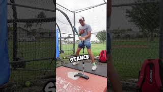 TRY THIS ONE HANDED DRILL baseball hittingdrills shorts softball [upl. by Nala]