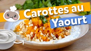 Carottes cuites en salade au yaourt 🥕 [upl. by Lohcin]