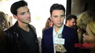 Robert Scott Wilson amp Billy Flynn DoOL at OK Magazine PreGrammy Party OKMagazine OKlovesmusic [upl. by Hairim]