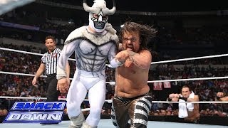 El Torito vs Hornswoggle SmackDown April 18 2014 [upl. by Jemie]