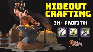 Créer une Éco Stable│Bien Utiliser votre Hideout│Albion Online│Free Premium [upl. by Nosecyrb]