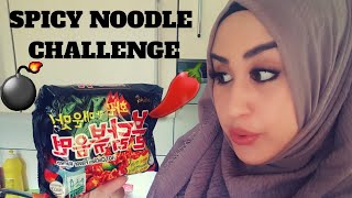 SCHÄRFSTE NUDELN DER WELT🤤  SPICY NOODLE CHALLENGE [upl. by Malha]