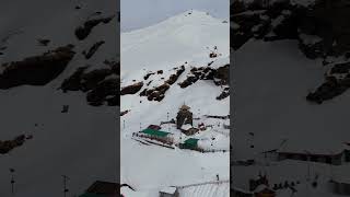 Winter wonderland of Lord Shiva tungnath tungnathtemple youtubeshorts [upl. by Merchant398]