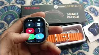 t900 ultra 2 smartwatch connect to phone t900 ultra 2 smartwatch review smart watch ultra watch [upl. by Sharman443]