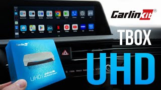 Carlinkit TBox UHD Review 2024 New AI Box with More Features [upl. by Yelrihs720]