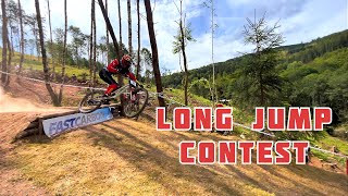 MAXIMUM AIRTIME Long Jump Contest  Downhill DM Ilmenau 2024 [upl. by Hagerman608]