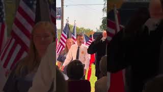 Biden amp Kamala VS Trump Entering Fire Station Reaction 🔥 [upl. by Laynad]