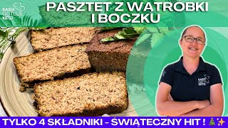 Kasia Gotuje Keto  Pasztet z wątróbki i boczku [upl. by Isawk]