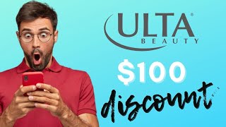 ULTA BEAUTY Coupon Code 2022  Save 100 Promo Code Working [upl. by Jean]