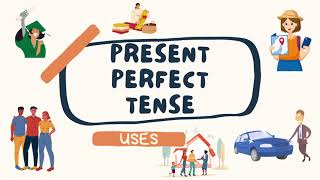 Present Perfect Tense Uses  When to Use  Best ESL Resources 👍👍👍 [upl. by Choong]