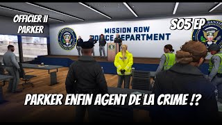 Flashback WL  Officier II 95  S05 EP84  Parker enfin agent de la Crime [upl. by Hgielac]