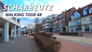 Spaziergang Walking Tour 4K Scharbeutz Strand  Bau Seebrücke [upl. by Baten695]