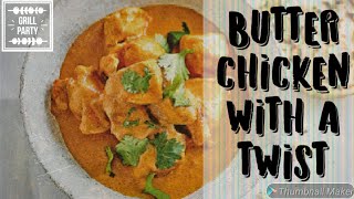 Smoked Butter Chicken Banana Seekheye  Daily Housewife Recipe [upl. by Anabal]